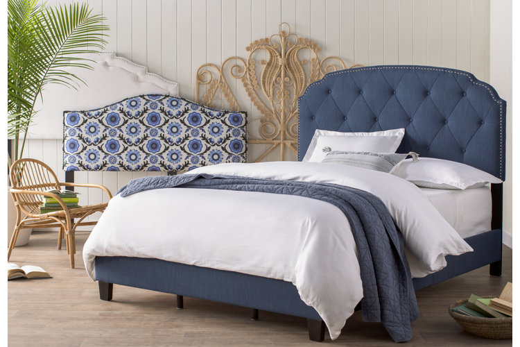 Upholstered vs. Wood Bed The Great Design Debate Wayfair